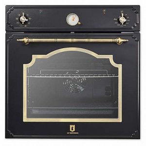 תנור בנוי LE' IMPERIAL לה אימפריאל מדגם: IM457BK בעיצוב כפרי שחור