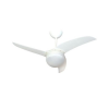 מאוורר תקרה Semicom סמיקום 48" עם שלט מדגם: BRAZIL SM-48C01