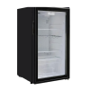 מקרר משרדי HYUNDAI יונדאי 93 ליטר זכוכית מסגרת שחורה מדגם: HARF-103GB