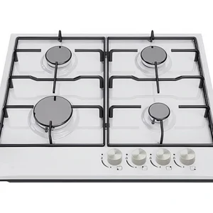 כיריים גז 60 ס"מ נורמנדה ND6400 שחור / לבן