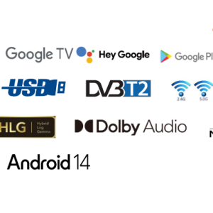 טלוויזיה 40 אינץ' Smart Google TV דגם 40JTV69G